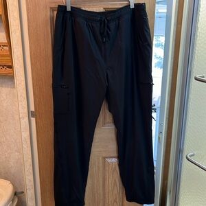 Eddie Bauer polar lined pull on travel pants, Size 16